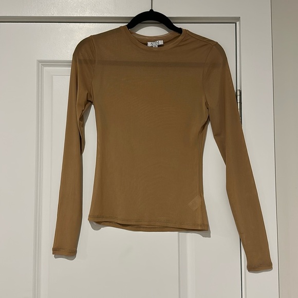 AFRM mesh top | size small | being /tan - Picture 1 of 4